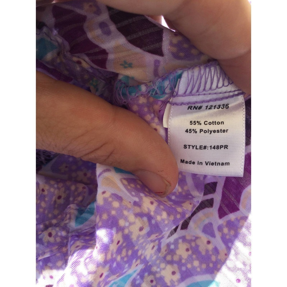 Koi size small scrub top scrubs purple feminine tie‎ nursing nurse medical s - Picture 5 of 12